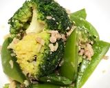ブロッコリー(春野菜)の肉みそ炒め作り方10写真