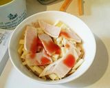 ミートボールの残りソースを使った朝ごはん作り方6写真