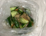 納豆のタレ活用☆中華風きゅうり漬け作り方4写真