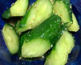 納豆のタレ活用☆中華風きゅうり漬け作り方6写真