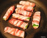 夏野菜ズッキーニの豚バラ巻き作り方6写真
