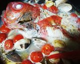 フライパンで簡単★金目鯛のアクアパッツァ作り方6写真