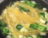春野菜とベーコンのジェノベーゼ作り方3写真