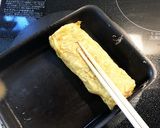 お弁当！濃い味！甘くない卵焼きだし巻き卵作り方9写真