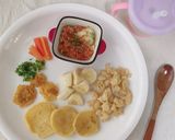 かぼちゃと豆腐の離乳食パンケーキ♡作り方5写真