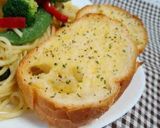 ガーリックトーストにお豆腐だけディップ作り方2写真