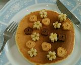 春満開♪森永もちもちホットケーキの朝食作り方4写真