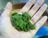 春です♪ヨモギ入り食パン作り方6写真