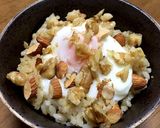ナッツたっぷり♪温玉丼作り方3写真