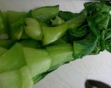 チンゲンサイと豆腐の蟹あんかけスープ♡作り方1写真