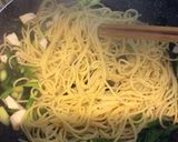 ほうれん草とアスパラパスタ作り方2写真