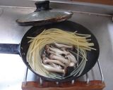 再会のキノコペペロンチーノ作り方16写真