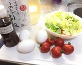 トマタマちりめんサラダ!(^^)!作り方1写真