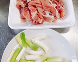 簡単！豚肉とネギの照り焼き作り方1写真