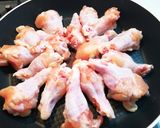 フライパンで手羽元のBBQ照り焼き作り方2写真