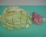 楽チン♪きゃべつの蒸し焼き作り方1写真