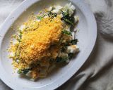 ほうれん草とはんぺんのミモザサラダ作り方6写真