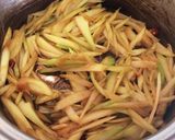 春の香り ウドのきんぴら作り方3写真