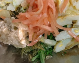 大葉とちりめん山椒と笹かま和え作り方1写真
