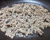 ピーマンと挽肉の塩バターパスタ作り方3写真