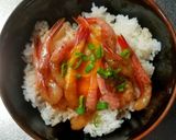 甘海老のブラックペッパー漬け丼作り方5写真