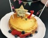 m生クリームなし濃厚ベイクドチーズケーキ作り方30写真