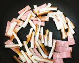 ☆2度目に収穫した豆苗で炒め物作り方4写真