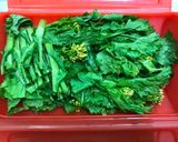 シーフードと菜の花のトマトクリームパスタ作り方2写真