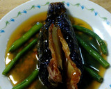 揚げ茄子の野菜のはさみ揚げ作り方10写真