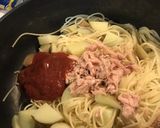 新ジャガとツナのパスタ作り方4写真