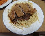 食堂車スパゲティ・ベロネーズ(東日本風)作り方6写真