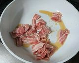 チンゲン菜と豚バラの中華炒め≦ФωФ≧作り方3写真