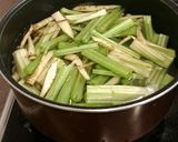 若ごぼうのゴマ味噌和え作り方5写真