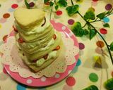 食パンで簡単❤可愛い♪ハートタワー作り方2写真