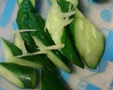 箸休めのきゅうり作り方1写真