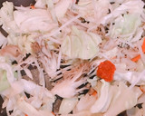 簡単！残り物の野菜で！ピリ辛 野菜炒め作り方2写真