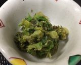 お酒にもご飯にも母直伝蕗の薹の味噌和え作り方6写真