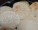 小麦粉だけを水でといたパンケーキ作り方1写真