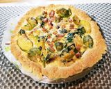 野菜とソーセージのキッシュ作り方6写真