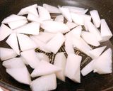 大根大量消費！大根と豚ひき肉の甘辛炒め作り方2写真