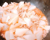 大根大量消費！大根と豚ひき肉の甘辛炒め作り方7写真