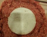 簡単！電子レンジdeチーズインハンバーグ作り方3写真