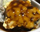 ローソンの商品でチーズたまごハンバーグ☆作り方10写真
