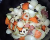 根菜＆豆の美味しい豆乳スープ♪作り方2写真