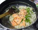 塩鮭de即席ピラフ作り方4写真