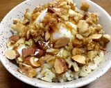 ナッツたっぷり♪温玉丼作り方6写真