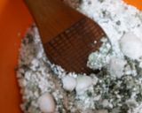 電子レンジできなこたっぷりのよもぎ餅作り方4写真