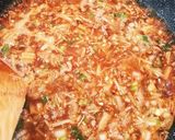 【腸活】エノキ入り麻婆豆腐作り方2写真
