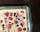 冷凍ベリーケーキ【混ぜて焼くだけ】作り方5写真