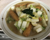 ごぼう天と白菜の和風あんかけ作り方3写真